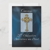 Invitation 25th Ordination Anniversary of Priest 招待状 (正面)
