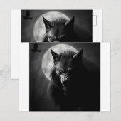 Invitation and announcement  案内ポストカード (正面/裏面)