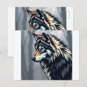 Invitation and announcement  案内ポストカード (正面/裏面)