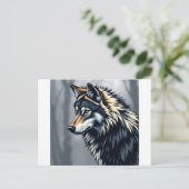 Invitation and announcement  案内ポストカード (スタンド正面)