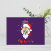 invitation animal ho ho ho  招待状 (スタンド正面)