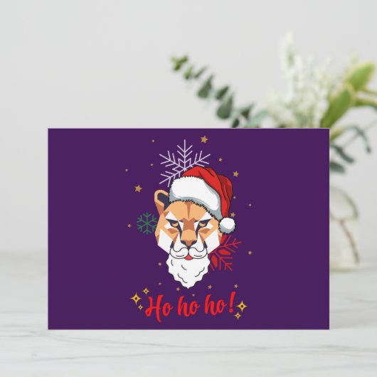 invitation animal ho ho ho  招待状 (スタンド正面)