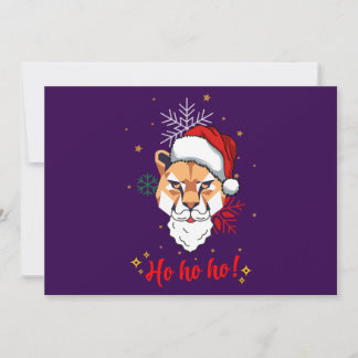 invitation animal ho ho ho  招待状