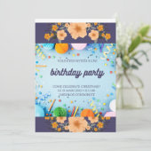 Invitation anniversaire 招待状 (スタンド正面)