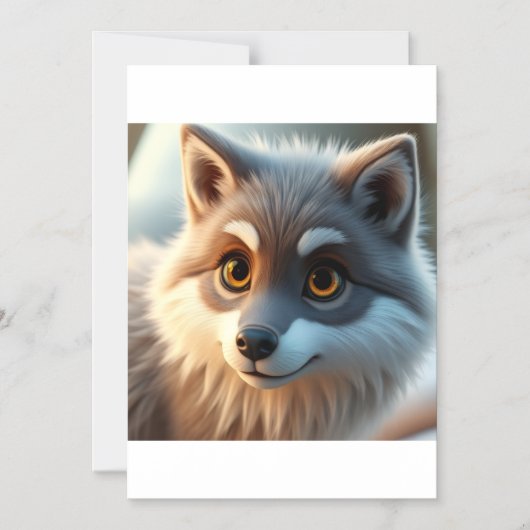 Invitation & announcement  マグネット招待状 (正面)