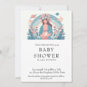 Invitation baby shower en français 招待状 (正面)