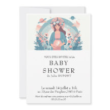 Invitation baby shower en français