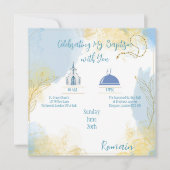 Invitation  Baptism Celebration  招待状 (正面)