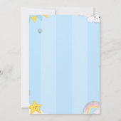 Invitation birthday for kids 招待状 (裏面)