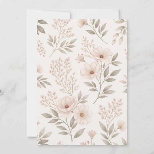 Invitation card 招待状 (裏面)