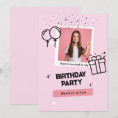 Invitation card  招待状 (正面/裏面)