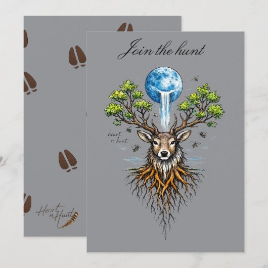 Invitation card 招待状 (正面/裏面)