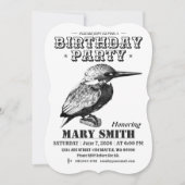Invitation Card_Western Style (Common Kingfisher) 招待状 (正面)