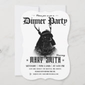 Invitation Card_Western Style (Samurai) 招待状 (正面)