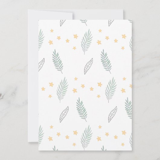 Invitation commune pour les frères et sœurs  Dinos 招待状 (裏面)