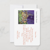 Invitation Communion Scout 招待状 (裏面)