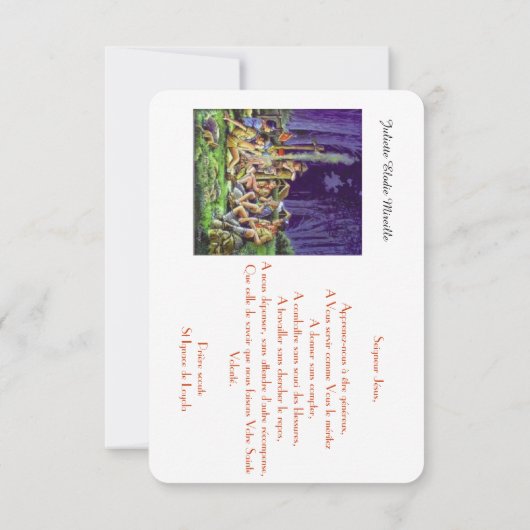 Invitation Communion Scout 招待状 (裏面)