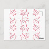 Invitation de boda decorada con hojas de acanto ポストカード (裏面)