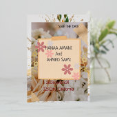 Invitation de Mariage Éblouissante 箔招待状 (立ち正面)