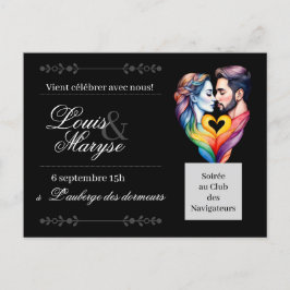 Invitation de mariages | Faire-part インビテーションポストカード