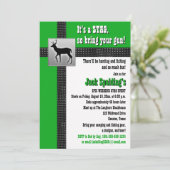 Invitation de week-end pour cerf vert, noir et bla 招待状 (スタンド正面)