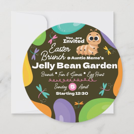 Invitation Easter Brunch 招待状 (正面)