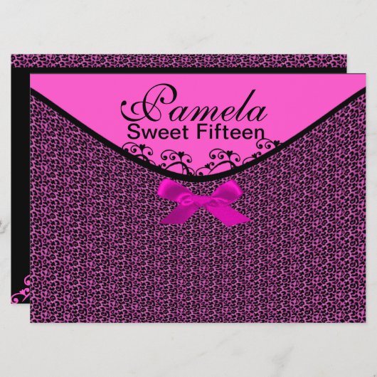 Invitation envelope 招待状 (正面/裏面)