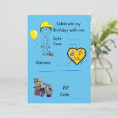 Invitation-FIFO SON + ダンプトラック 招待状 (スタンド正面)