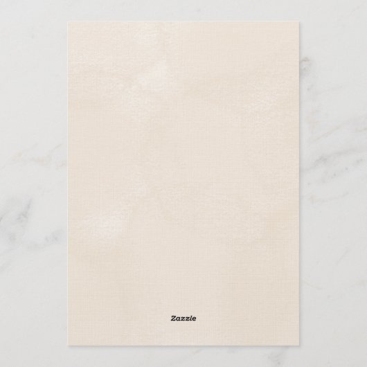 Invitation for a new year celebrations 招待状 (裏面)