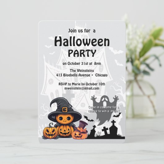 Invitation : HALLOWEEN House #1 招待状 (スタンド正面)