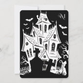 Invitation : HALLOWEEN House #1 招待状 (裏面)