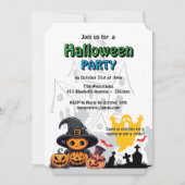 Invitation : HALLOWEEN House #3 招待状 (正面)