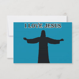 Invitation i love jesus 招待状