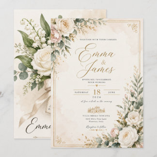 invitation mariage サンキューカード