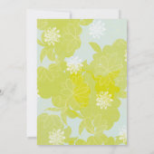 invitation mariage 招待状 (裏面)