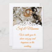 invitation mariage 招待状 (正面/裏面)