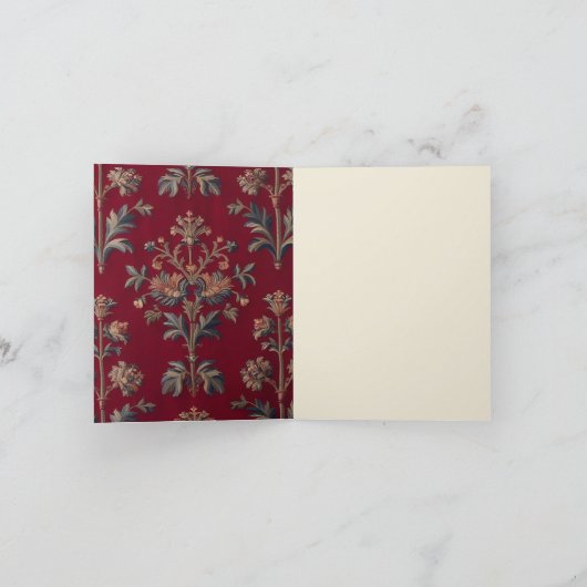 Invitation pliée 招待状 (内部)