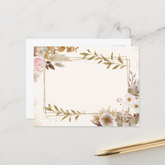 Invitation Post card Design ポストカード