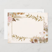 Invitation Post card Design ポストカード (正面/裏面)