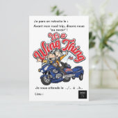 Invitation Pot de départ en retraite セーブザデート (スタンド正面)