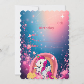 Invitation princess party 招待状