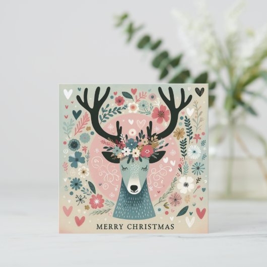 Invitation “Renne de Noël“ 招待状 (スタンド正面)