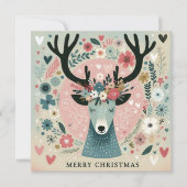 Invitation “Renne de Noël“ 招待状 (正面)