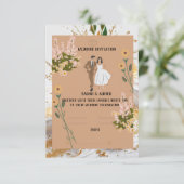 Invitation simple, Taille : 12,7 cm x 17,8 cm, Pap 招待状 (スタンド正面)