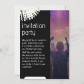 Invitation simple, Taille : 12,7 cm x 17,8 cm, Pap 招待状 (正面)