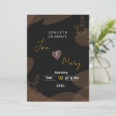 Invitation to a wedding You Card サンキューカード (スタンド正面)