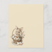 invitation to Easter with Peter Rabbit (裏面)