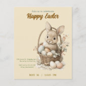 invitation to Easter with Peter Rabbit (正面)