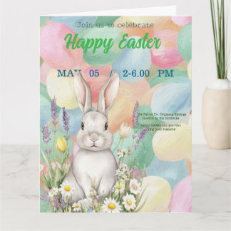 invitation to Easter with Peter Rabbit サンキューカード