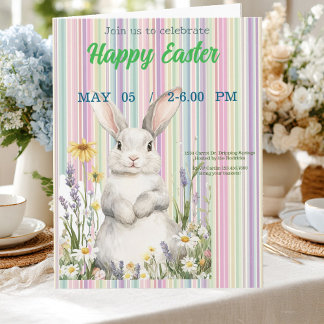 invitation to Easter with Peter Rabbit サンキューカード